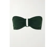 Les Essentiels Show Bandeau Bikini Top - Green