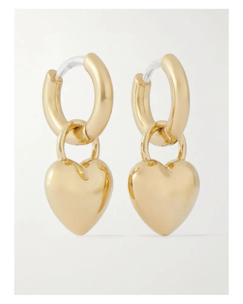 Laura Lombardi Amorina Mini Vergoldete Creolen Gold