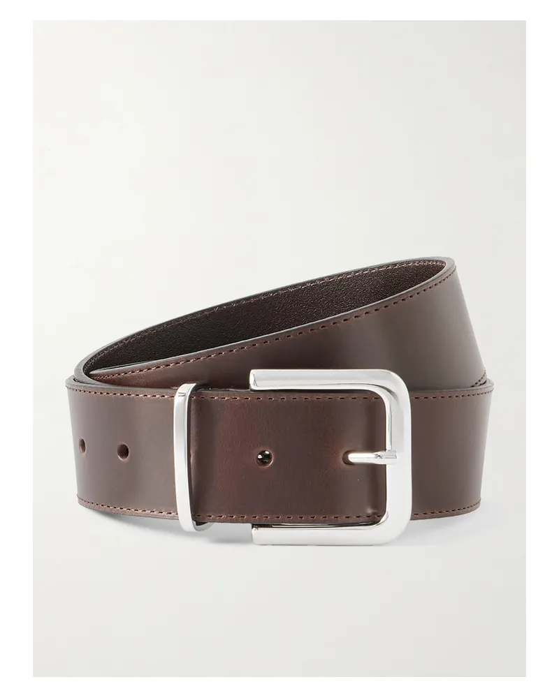 FRANKIE Shop Sarno Ledergürtel - Braun Braun