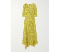 Net Sustain Khata Kleid aus Bedrucktem Seiden-georgette