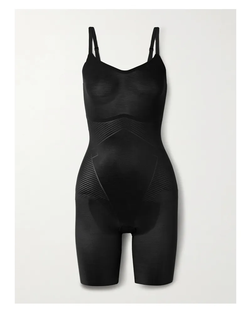 Spanx Spanxshape™ Invisible Mid-thigh Bodysuit - Black Black