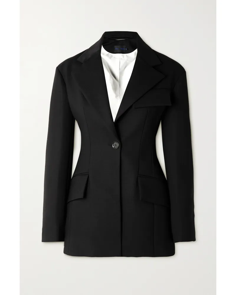 Proenza Schouler Blazer Aus Einer Wollmischung - Schwarz Schwarz