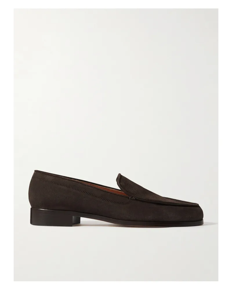 Emme Parsons Danielle Suede Loafers - Brown Brown