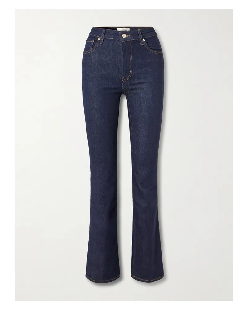 Frame Denim The Reboot Halbhohe Bootcut-jeans - Blau Blau