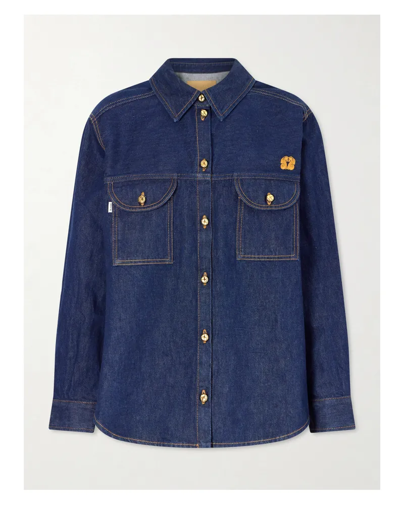 Blazé Milano Denim Shirt - Blue Blue