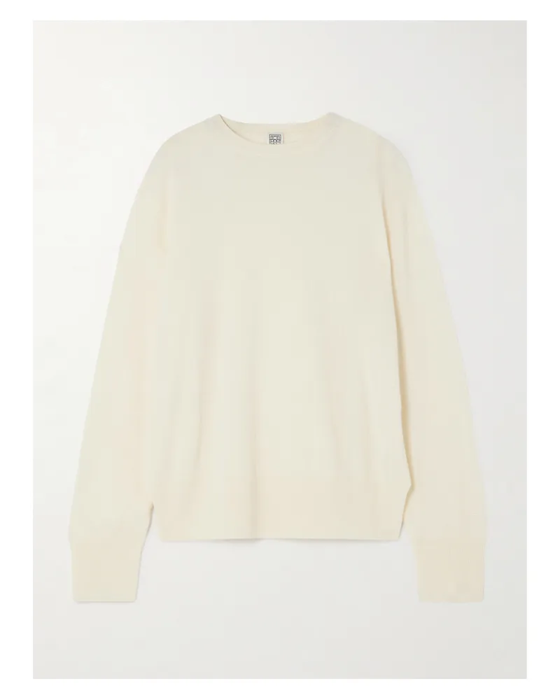 Totême Kaschmirpullover - Ecru Ecru