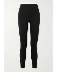 Moncler Leggings aus Stretch-jersey mit Print Schwarz