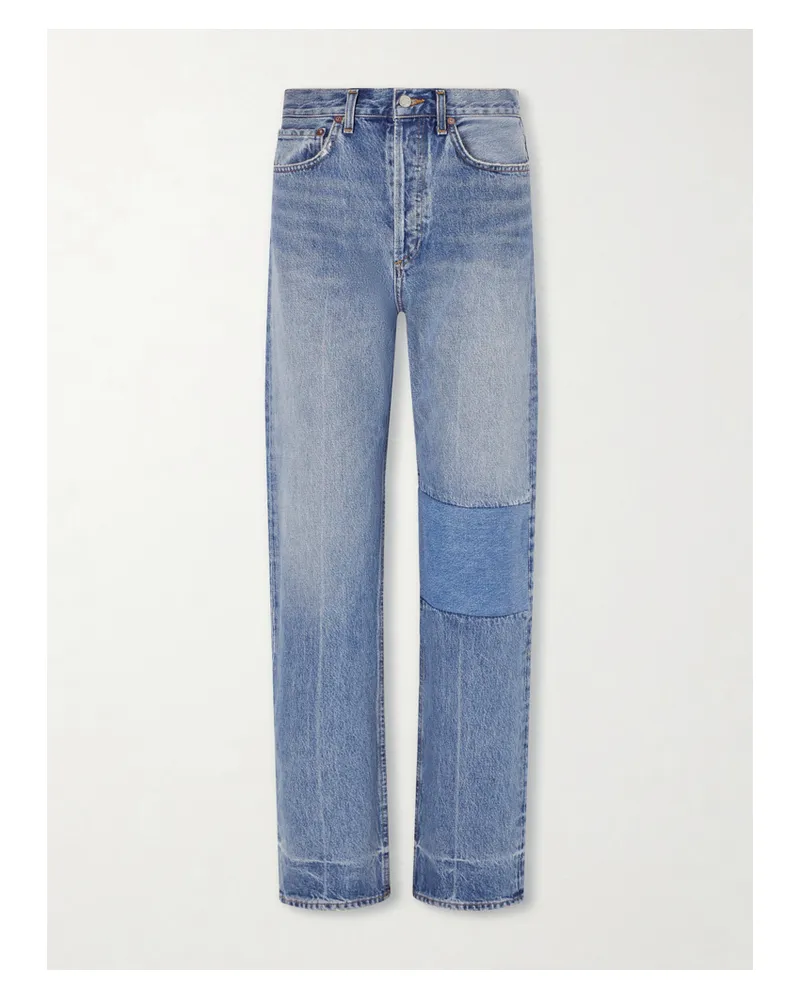 AGOLDE 90s Mid-rise Straight-leg Jeans - Blue Blue