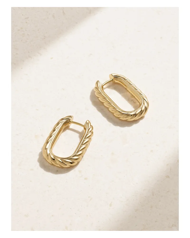 David Yurman Dy Madison® Creolen Aus 18 Karat Gold Gold