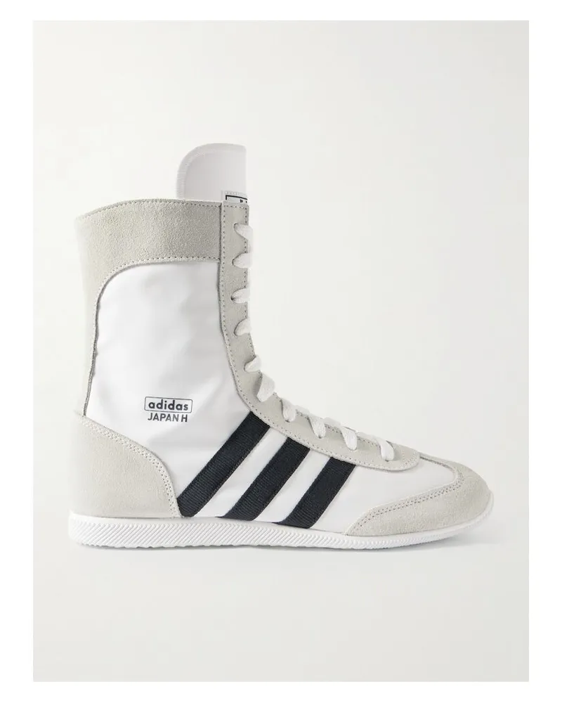 adidas Japan H Sneakers Aus Canvas Mit Besätzen Aus Veloursleder - Weiß Weiß