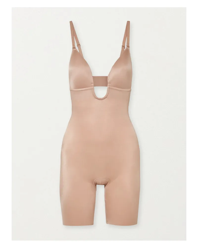 Spanx Spanxshape™ Suit Your Fancy Plunge Bodysuit - Neutrals Neutrals