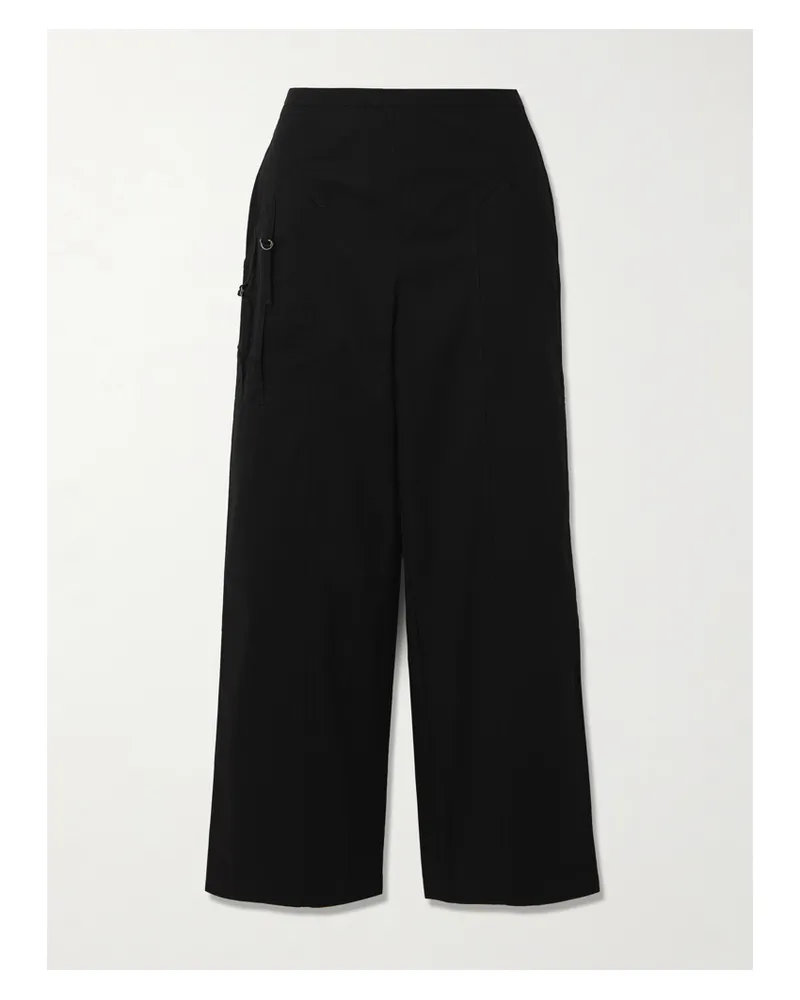 Deiji Studios Adjust Pocket Hose Aus Baumwoll-twill - Schwarz Schwarz