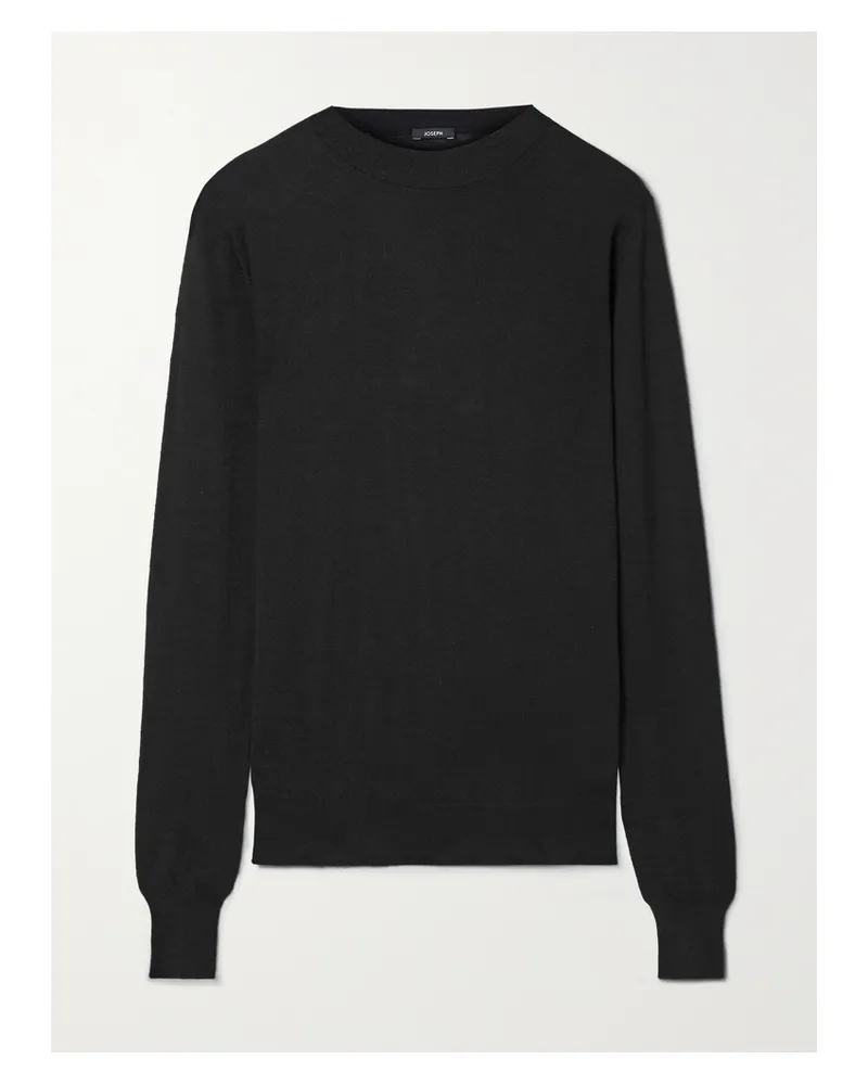 Joseph Cashair Cashmere Sweater - Black Black
