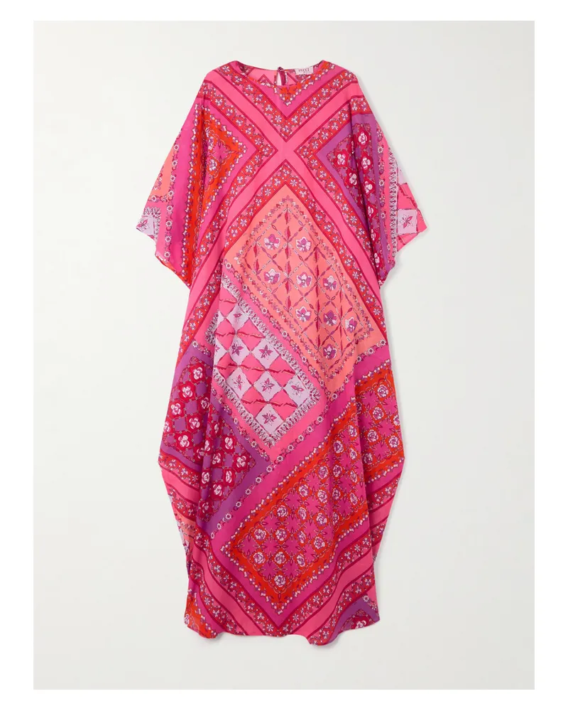 Emilio Pucci Kaftan Aus Bedrucktem Baumwollmusselin - Pink Pink