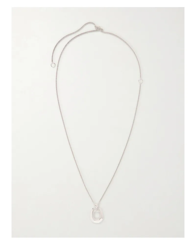 Jil Sander Silver-tone Necklace Silver