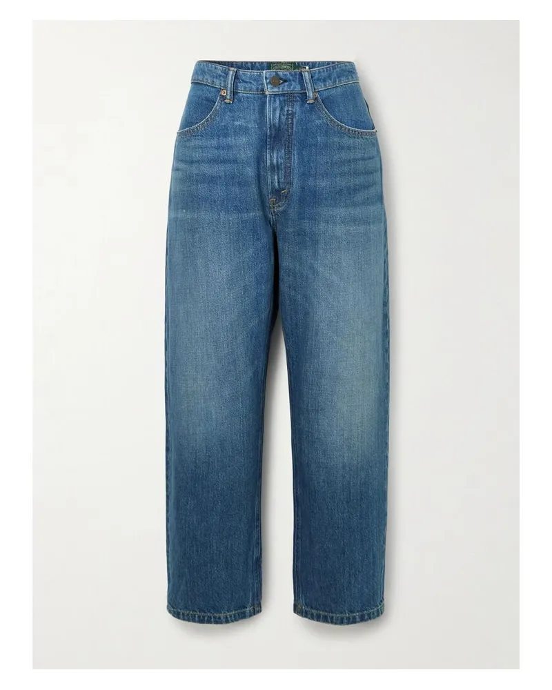 Ralph Lauren Bow Hoch Sitzende Jeans - Blau Blau