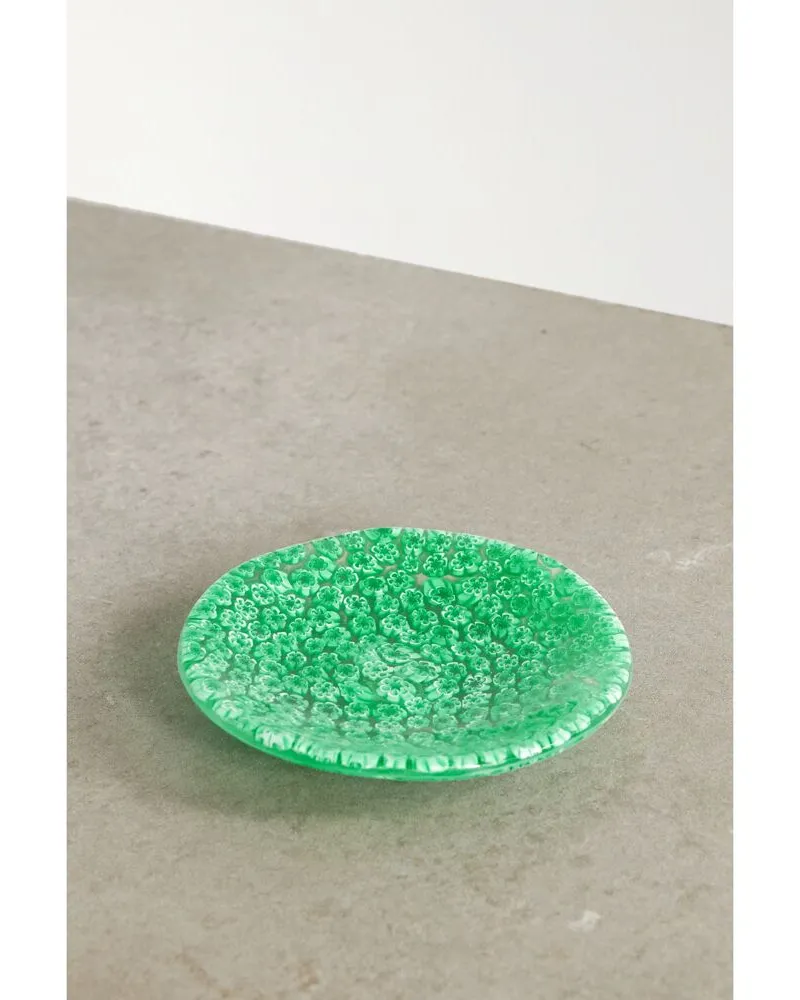 Marlo Laz Stella Mare Seafoam Schale Aus Glas - Grün Grün