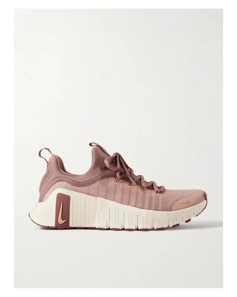 Nike Free Metcon 6 Sneakers Aus Mesh - Pink Pink