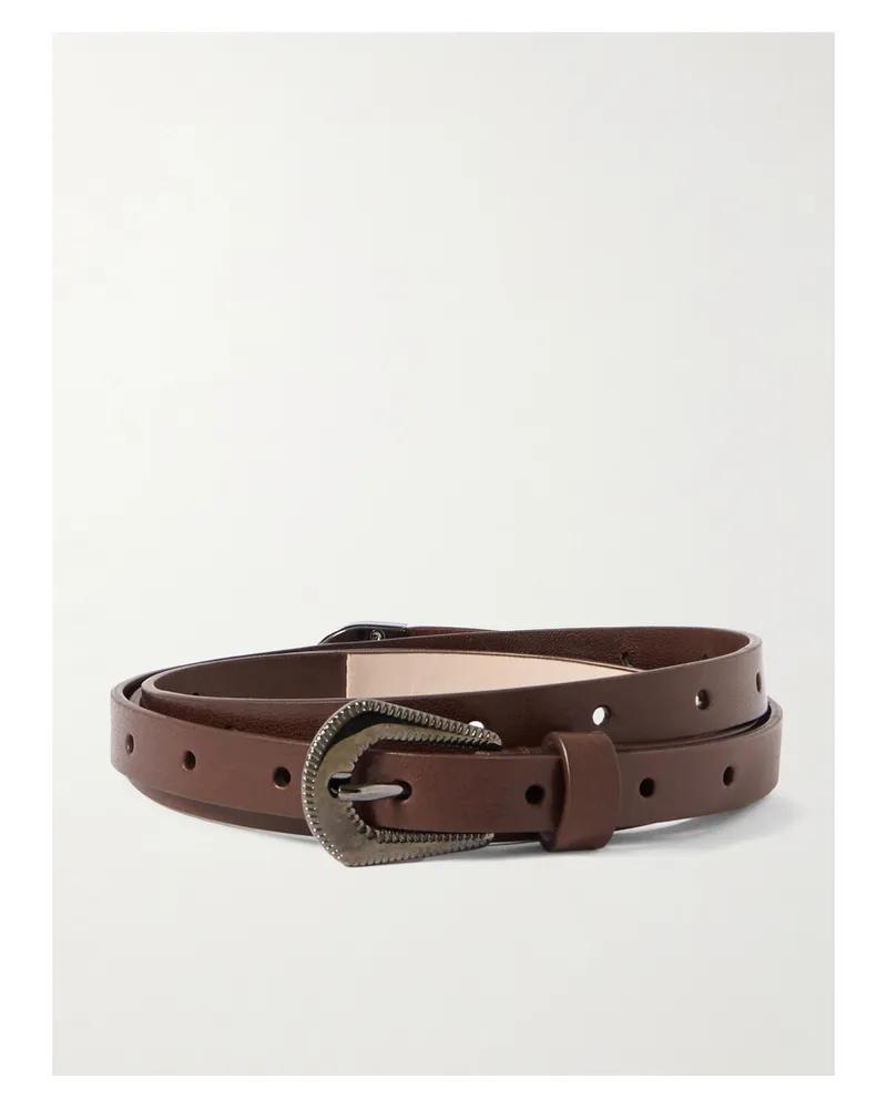 Brunello Cucinelli Gürtel Aus Leder - Braun Braun