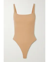 SKIMS Fits Everybody Thong Bodysuit - Ochre – String-body Neutral