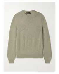 Loro Piana Fobello Kaschmirpullover Grün