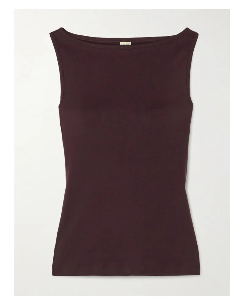 Flore Flore Timmi Oberteil Aus Biobaumwolle In Rippstrick - Braun Braun