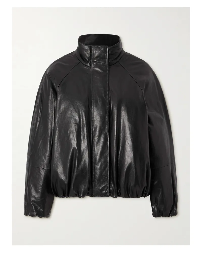 Proenza Schouler Laney Lederjacke - Schwarz Schwarz
