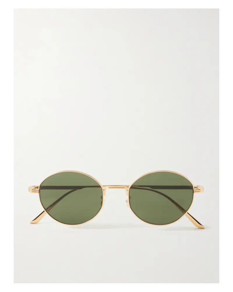Oliver Peoples 1994c Round-frame Metal Sunglasses - Gold Gold