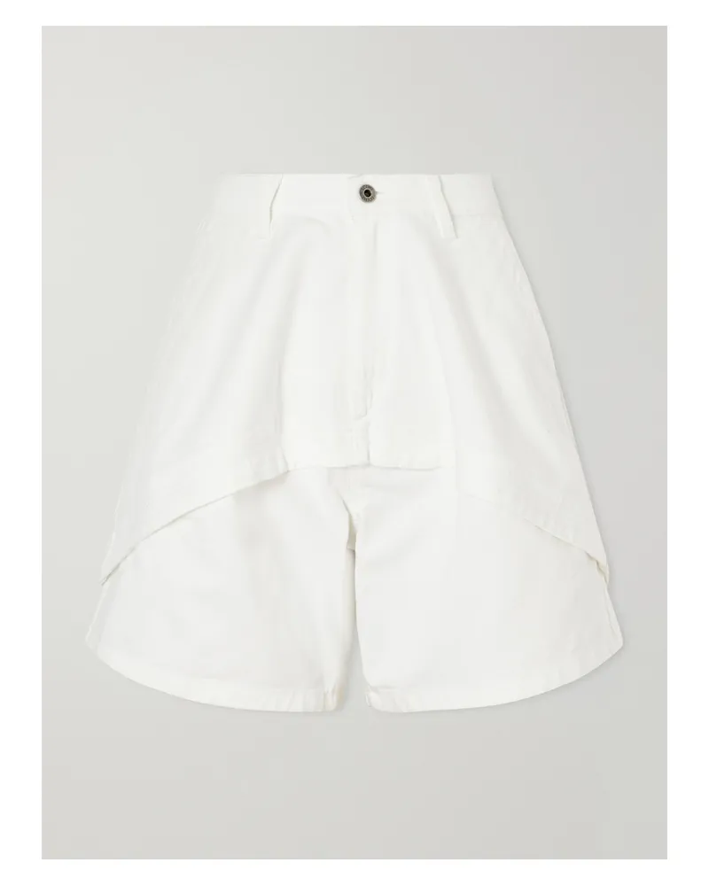 Loewe Denim Shorts - White White