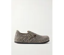 Stfm London Leather Clogs - Brown