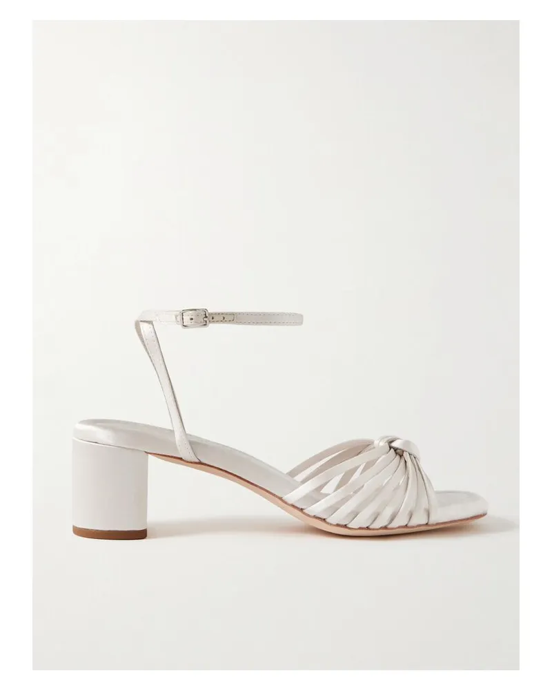 Loeffler Randall Olivia Sandalen Aus Satin Mit Knoten - Elfenbein Elfenbein
