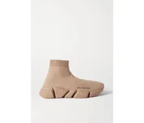 Speed 2.0 Sneakers Aus Stretch-strick - Neutral