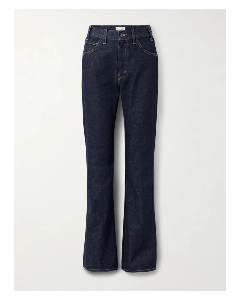 Nili Lotan Joan Hoch Sitzende Jeans Mit Geradem Bein - Blau Blau