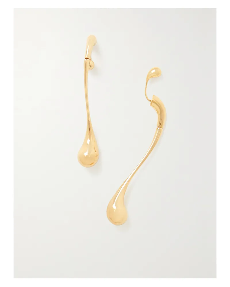 Bottega Veneta Ohrringe Aus Gold-vermeil Gold
