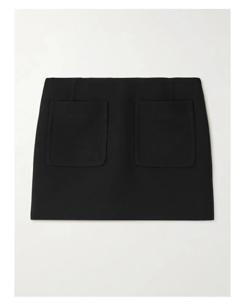 Bottega Veneta Minirock Aus Einer Baumwollmischung - Schwarz Schwarz