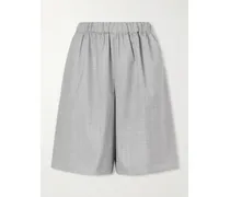 Wool Shorts - Gray