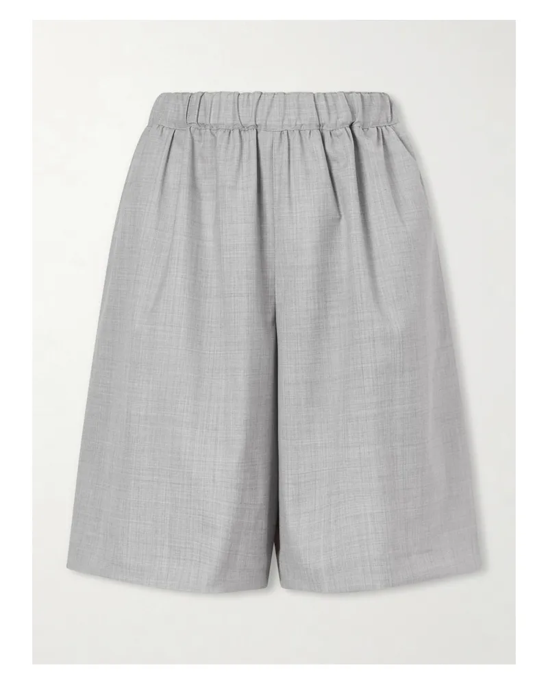Comme des Garçons Wool Shorts - Gray Gray
