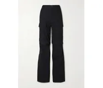 Cargohose Aus Baumwoll-ripstop - Schwarz