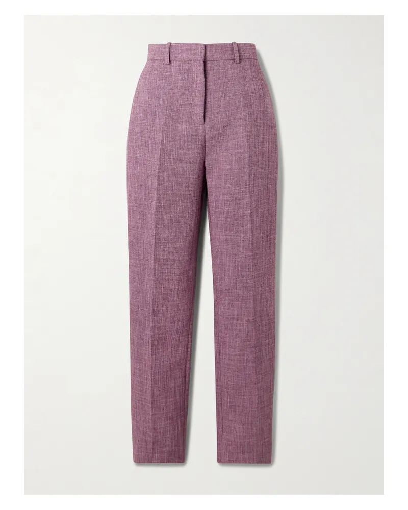 Calvin Klein Lucia Eng Geschnittene Hose Aus Einer Baumwollmischung - Lila Lila
