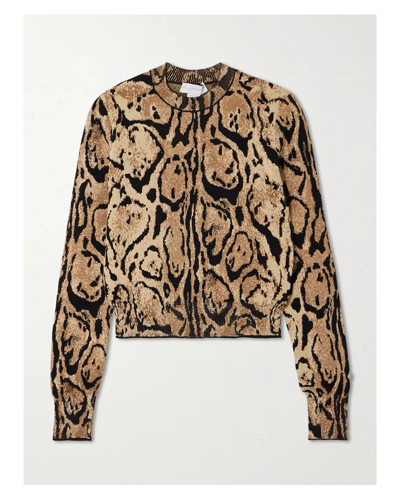 Stella McCartney Cloud Jacquard-knit Sweater - Multi Multi