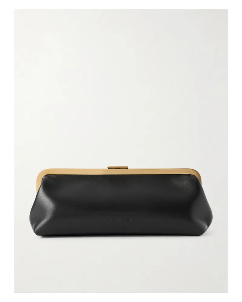 Proenza Schouler Amory Leather Clutch - Black Black