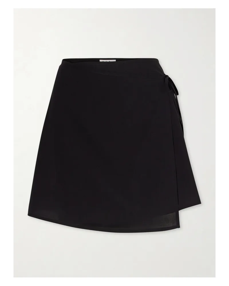 LIDO Cotton Mini Skirt - Black Black