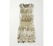 Chainmail Mini Dress - Gold