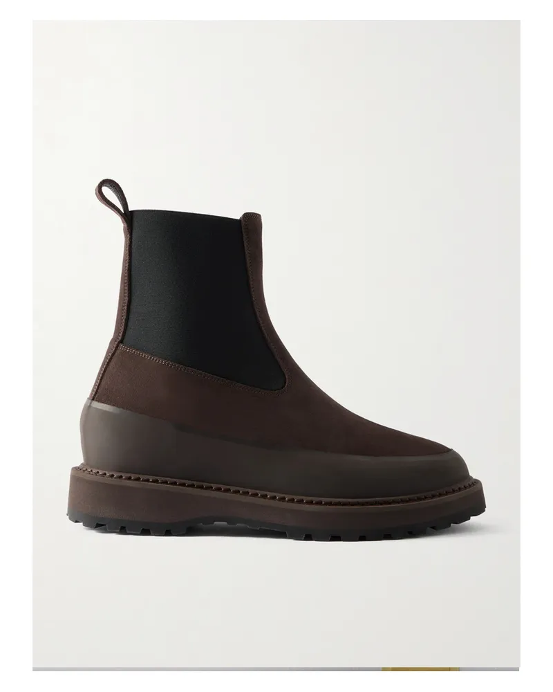 Le Monde Béryl Diemme Dolomite Suede Chelsea Boots - Brown Brown