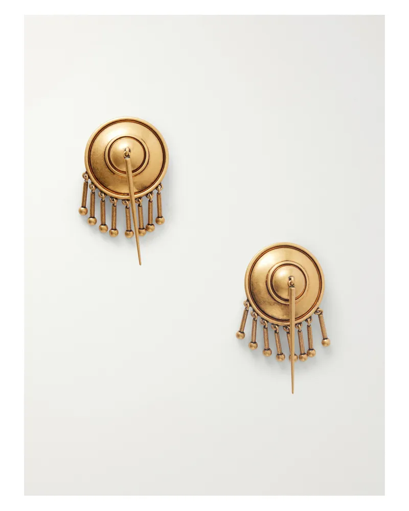 Versace Goldfarbene Ohrringe Gold