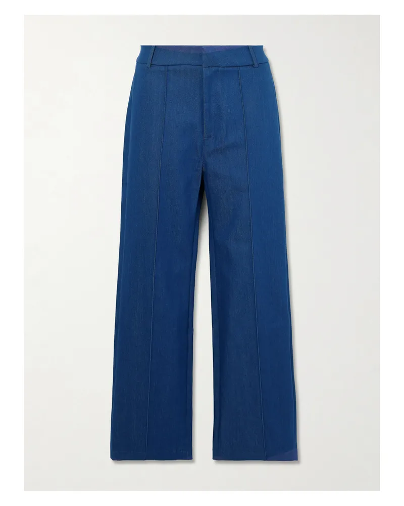 DESTREE Yoshitomo Hose Mit Geradem Bein Aus Denim - Blau Blau