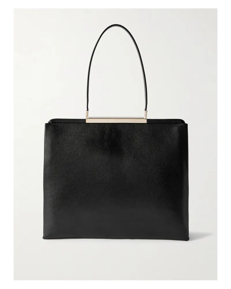 Tom Ford Leather Shoulder Bag - Black Black