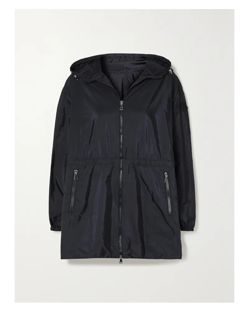 Moncler Jacke Aus Shell Mit Kapuze - Blau Blau