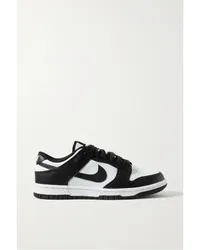 Nike Dunk Low Sneakers aus Leder Schwarz