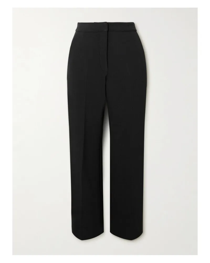 Proenza Schouler Alexia Hose Mit Geradem Bein Aus Twill - Schwarz Schwarz